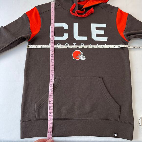 Fanatics Cleveland Browns Football men’s hooded sweatshirt men’s size Medium - Picture 3 of 6